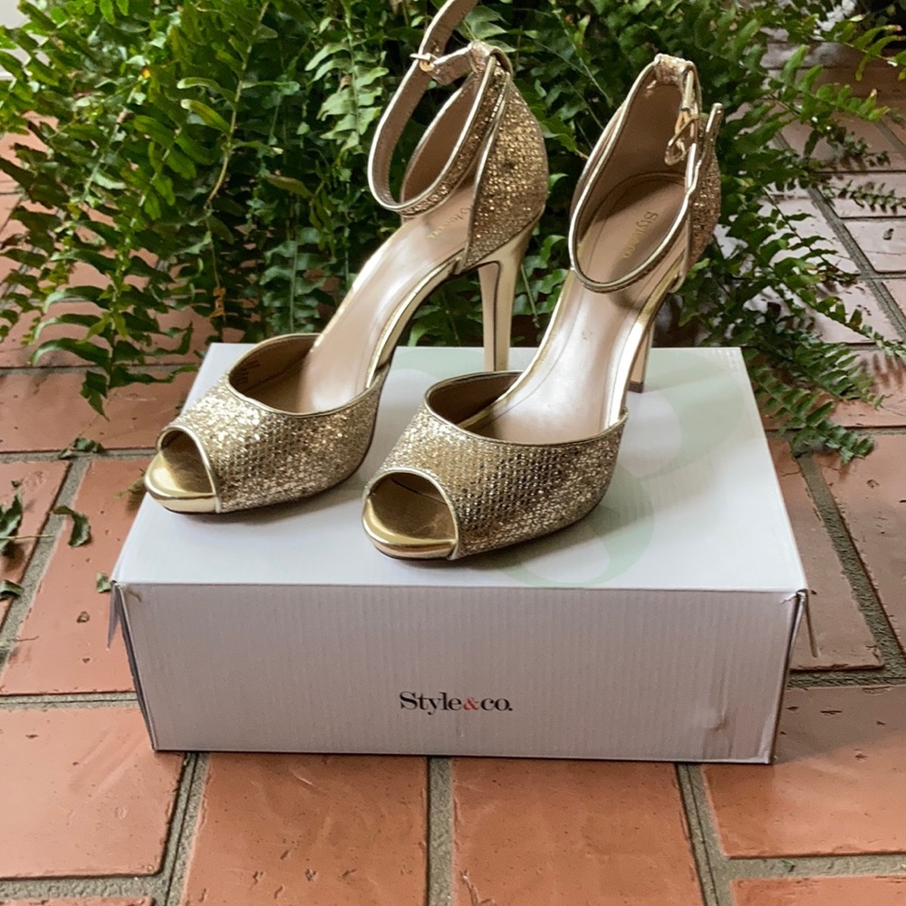 Gold Sandals